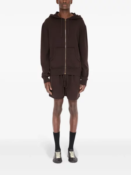 Hanorac cu glugă Maison Margiela maro