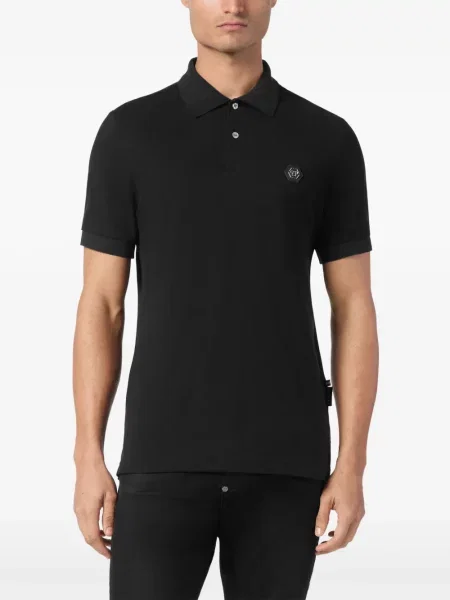 Polokošeľa Philipp Plein čierna