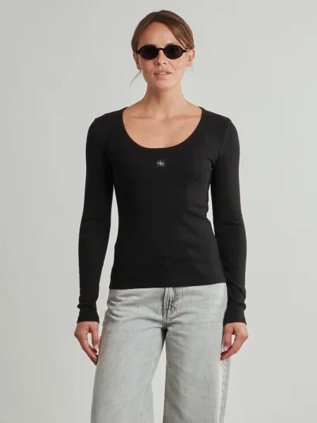 Tricou Calvin Klein Jeans negru