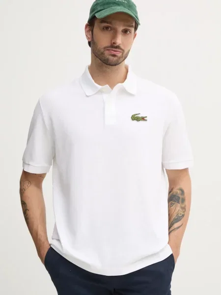 Lacoste póló bézs