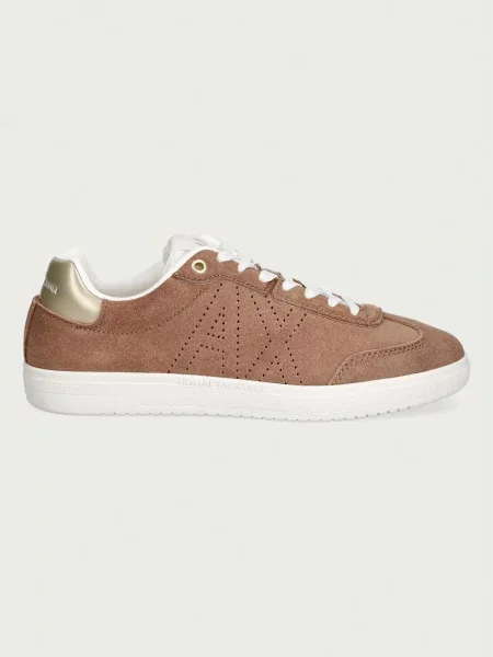 Armani Exchange superge semišaste rjava