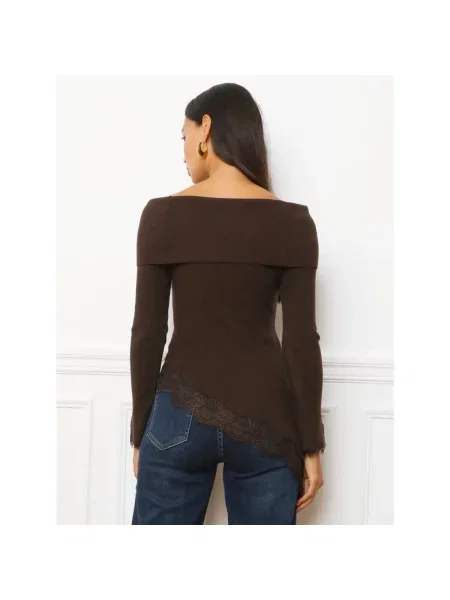Top La Modeuse maro