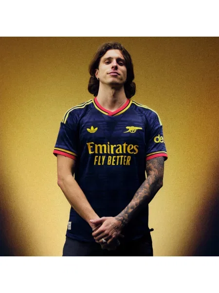 Koszulka wyjazdowa Arsenal FC Authentic granatowa