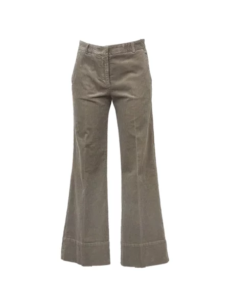 Pantaloni Ql2 de catifea cord gri
