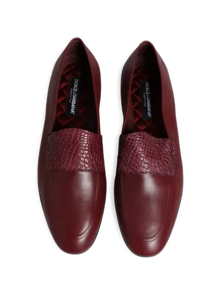 Pantofi loafer Dolce & Gabbana roșu