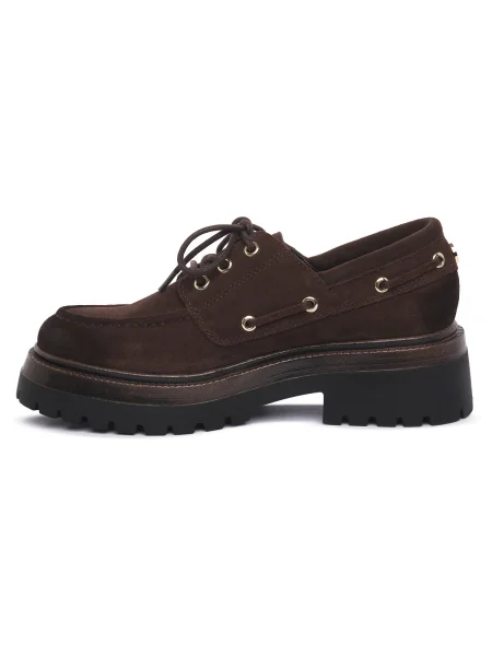 Semišové tenisky Steve Madden hnedá