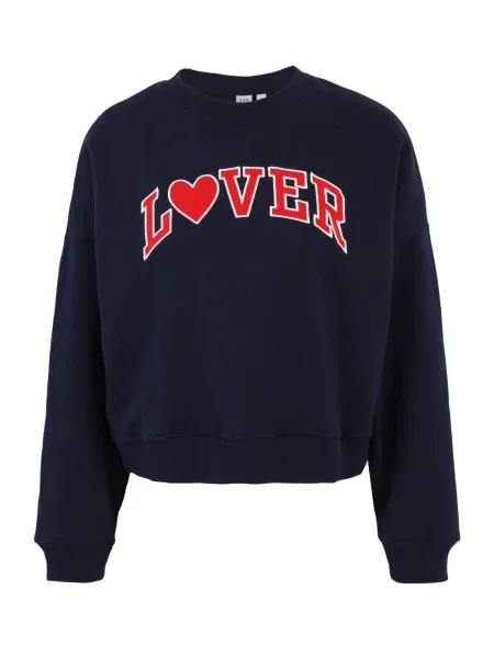 Gap Petite Mikina námořnická modř / červená bílá