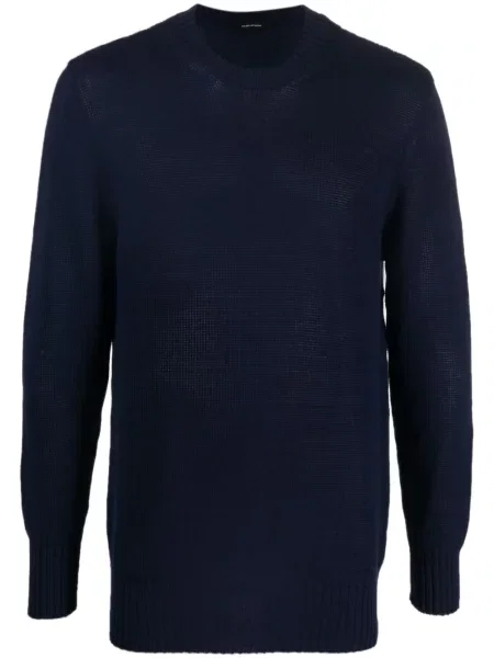 Pulover Tagliatore tricotate albastru