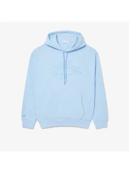 Классическая толстовка Lacoste голубая