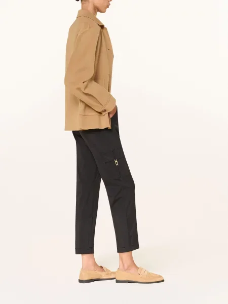 Spodnie cargo Luisa Cerano czarne