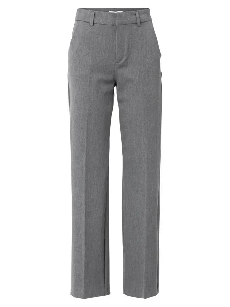 Mbym Pantaloni cu dungă gri