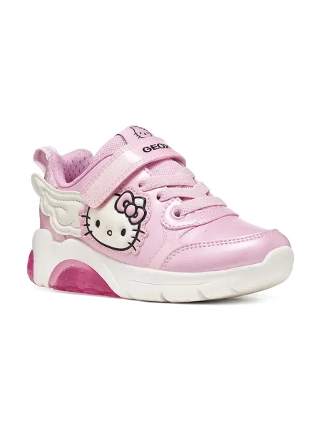 Geox FADINLIGHT Hello Kitty маратонки за деца розово