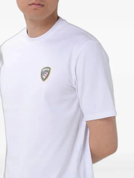 Tricou Blauer cu autograf alb