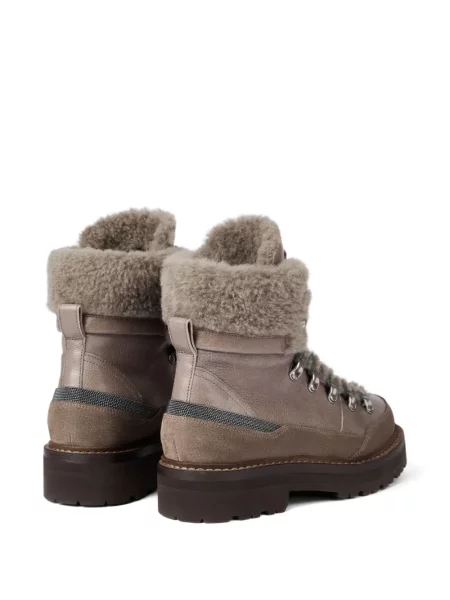 Botine Brunello Cucinelli maro