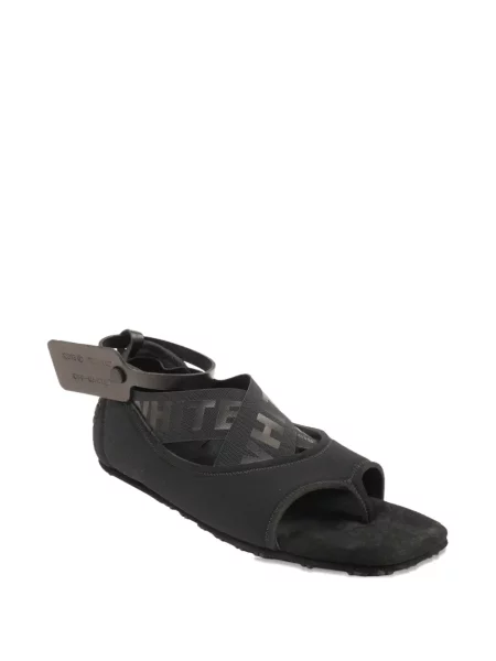 Yoga sandale Off-white fără toc alb