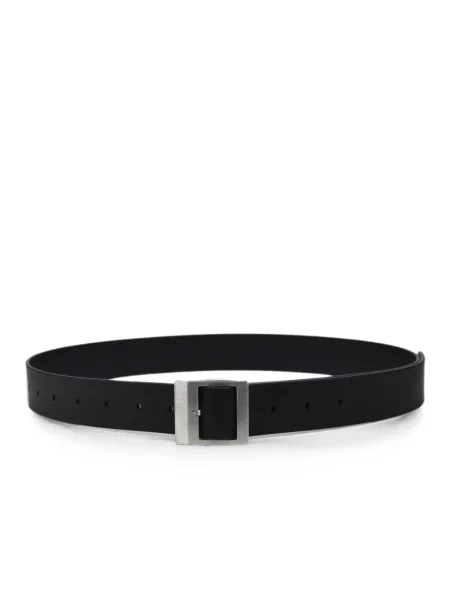 Cu centură curea Rick Owens cu cataramă negru