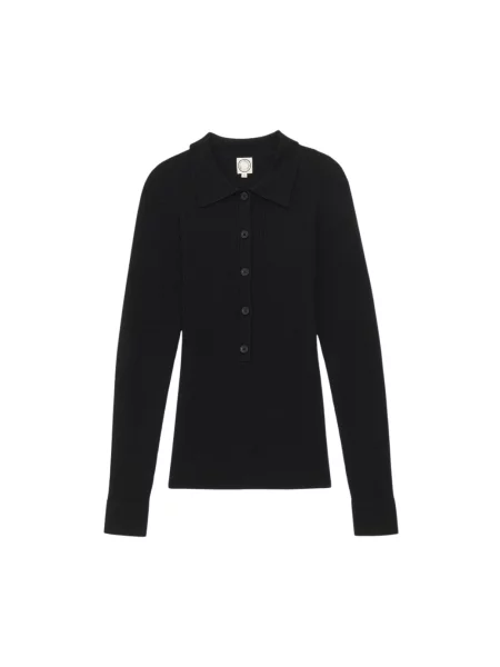 Sweter Ines De La Fressange Paris wełniany czarny