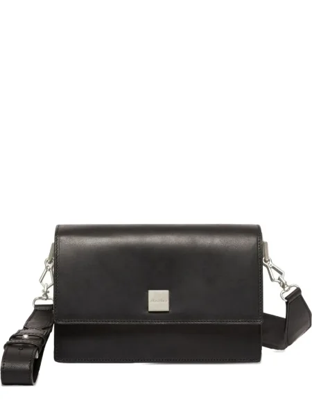 Geanta de piele Max Mara din piele negru