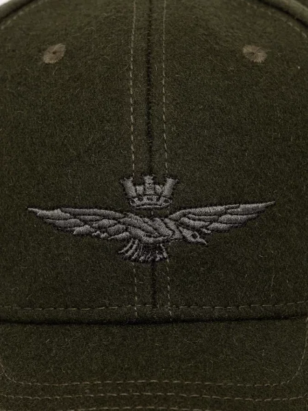 Вовняна кепка Aeronautica Militare зелений