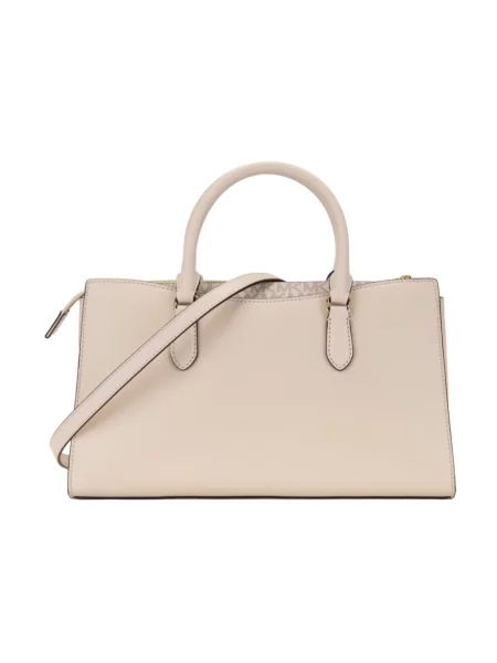 Torebka crossbody Michael Kors skórzana beżowa