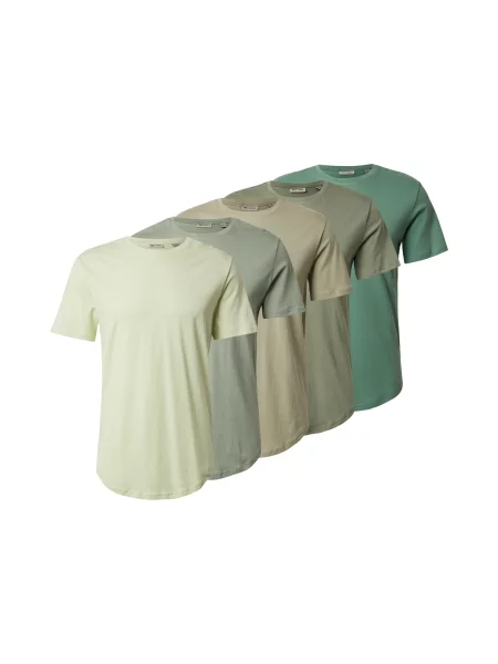 Only & Sons Tricou ONSMATT LONGY kaki / oliv / pin / deschis verde
