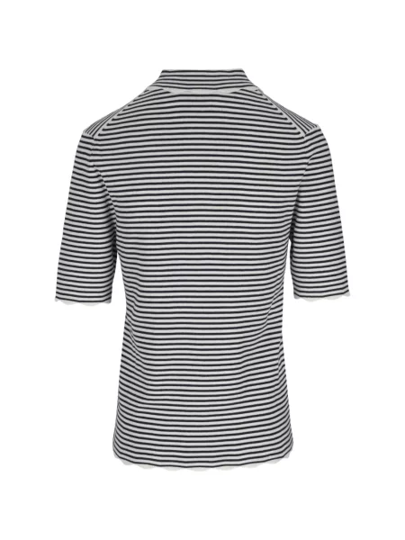 Tricou polo Paul Smith tricotate alb