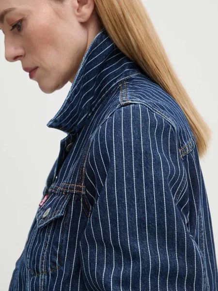 Дънково яке Levi's преходен модел тъмносиньо