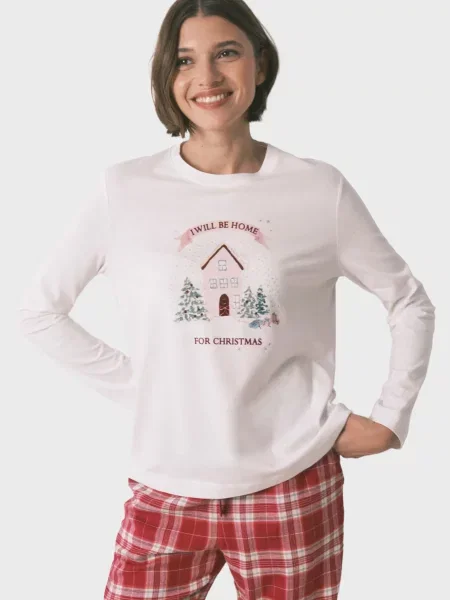 Лонгслів Women'secret білий