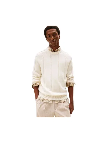 Sweter Tommy Hilfiger beżowy