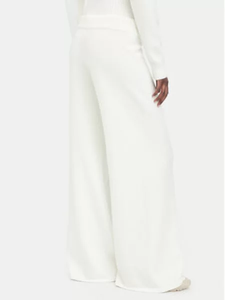 Juicy Couture Kötött nadrág Krém Relaxed Fit fehér