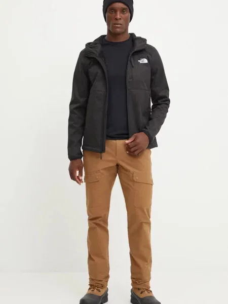 Kurtka The North Face Quest Hooded Softshell WindWall czysty S czarny