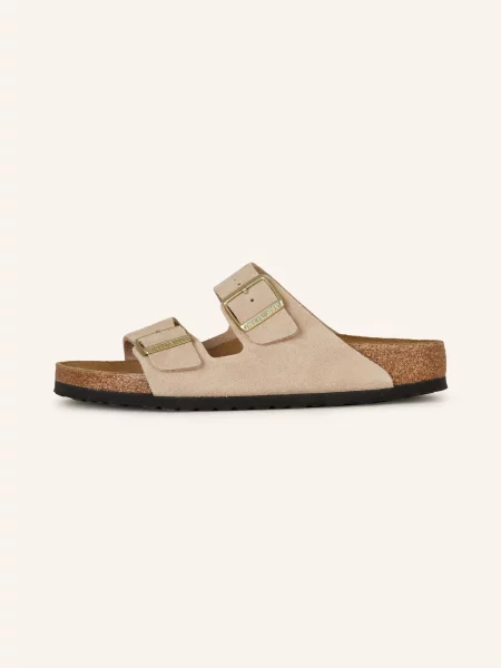Birkenstock Pantofle Arizona Leve světle hnědá
