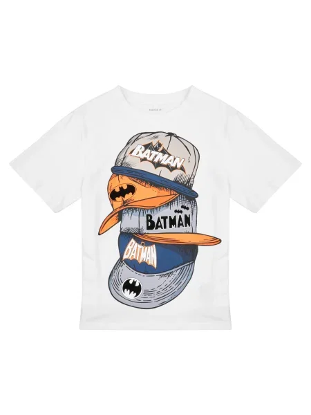 Tricou copii Name It alb