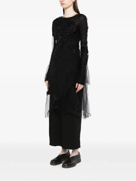 Яке Yohji Yamamoto с дантела черно
