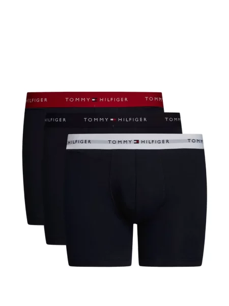 Boxeri Tommy Hilfiger cu autograf albastru