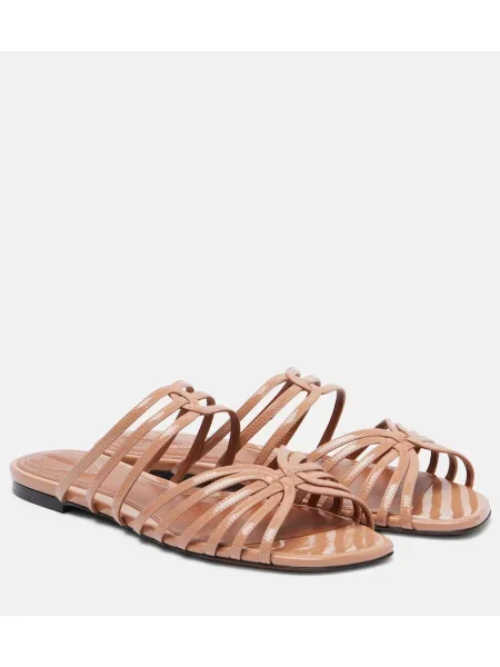 Sandale Zimmermann din piele de lac roz