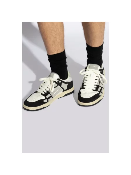 Sneakersy Amiri skórzane szare