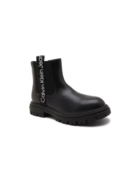 Calvin Klein Jeans Magassarkú bokacsizma