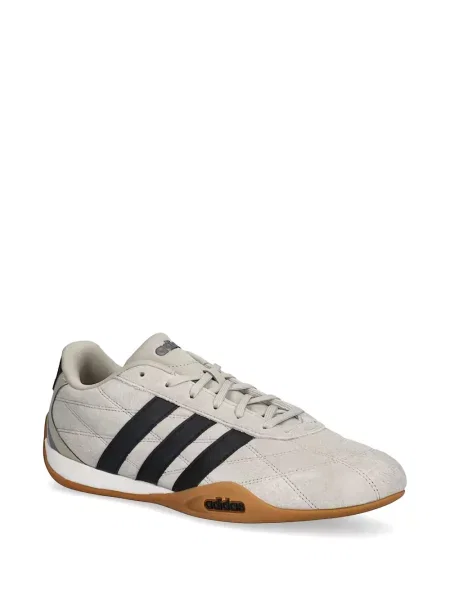 Pruhované běžecké běžecké boty Adidas Run 70S s potiskem černé