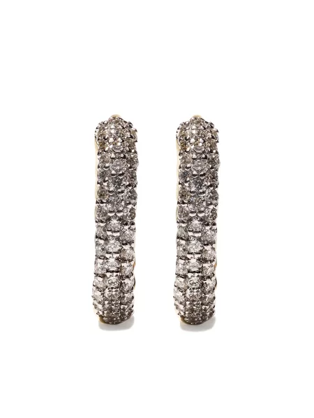 Diamant cercei David Yurman galben