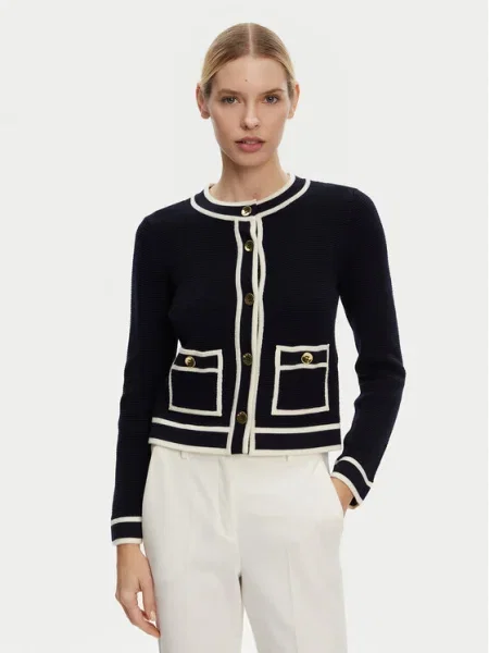 Luisa Spagnoli Cardigan Macori negru