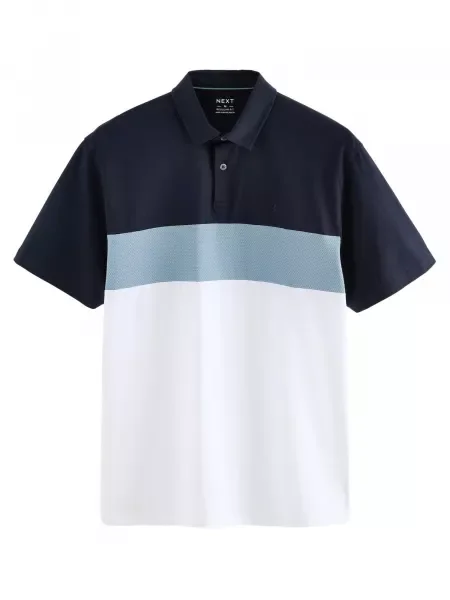 Next Tričko modrá / námořnická modř bílá