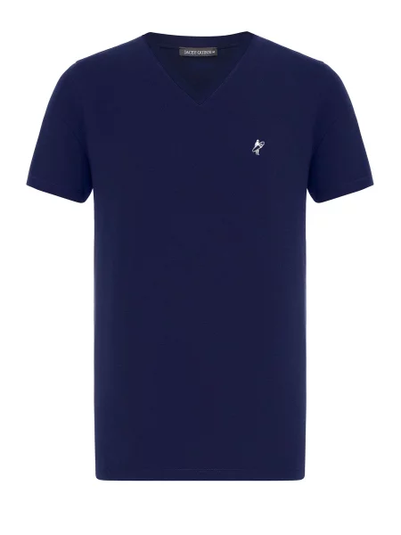 Jacey Quinn Majica mornarsko plava bijela