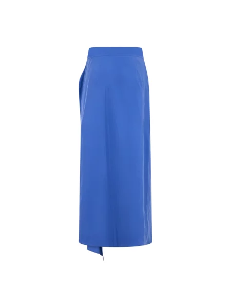 Spódnica Alberta Ferretti niebieska