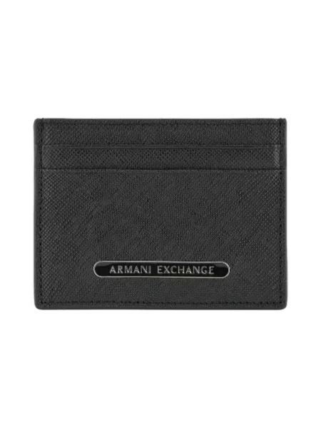 Portfel Armani Exchange czarny