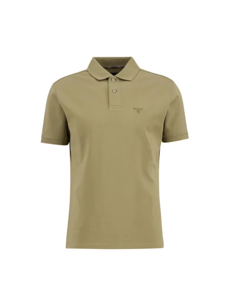 Koszulka polo Barbour zielona