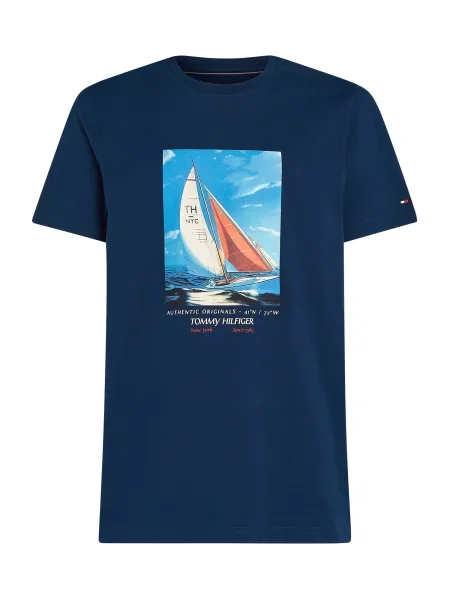 Majica Tommy Hilfiger modra