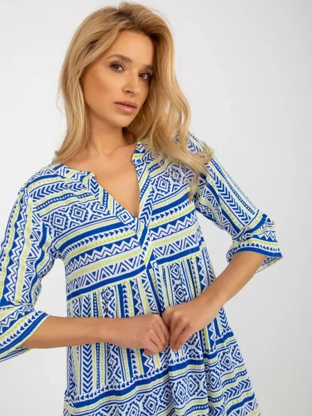 Rochie Fashionhunters de costum albastru