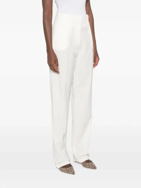Pantaloni Elisabetta Franchi alb