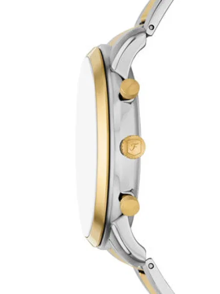 FOSSIL Analógové hodinky NEUTRA zlatá strieborná